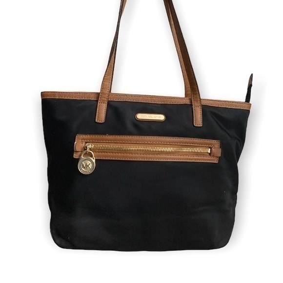 Michael Kors Black Nylon Tote Bag